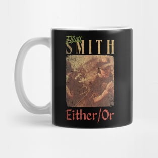 Elliott Smith Vintage 1990 // Either/Or Original Fan Design Artwork Mug